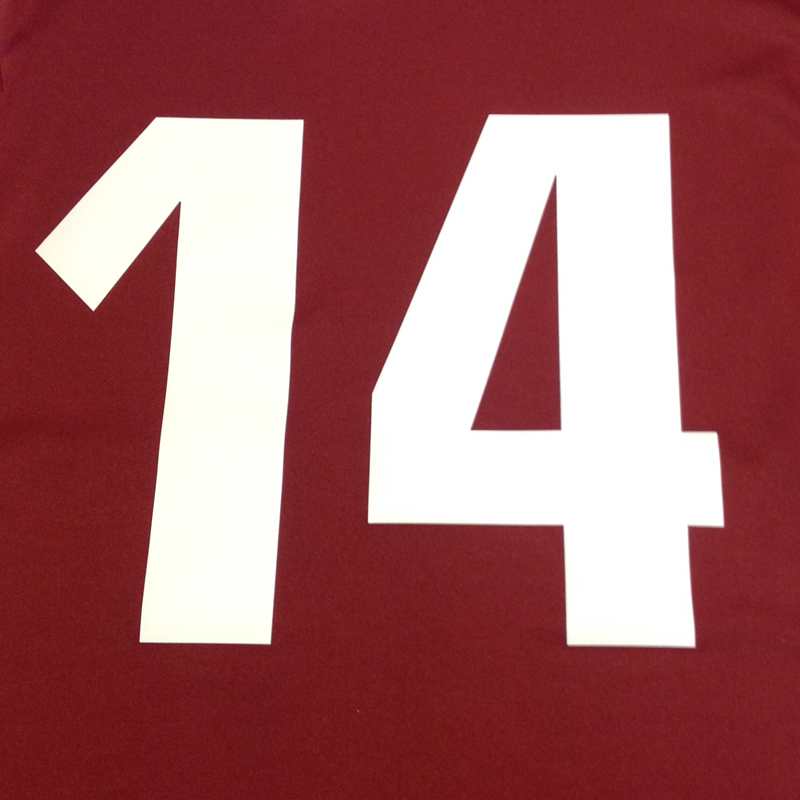 Printed 9'' Team Numbers